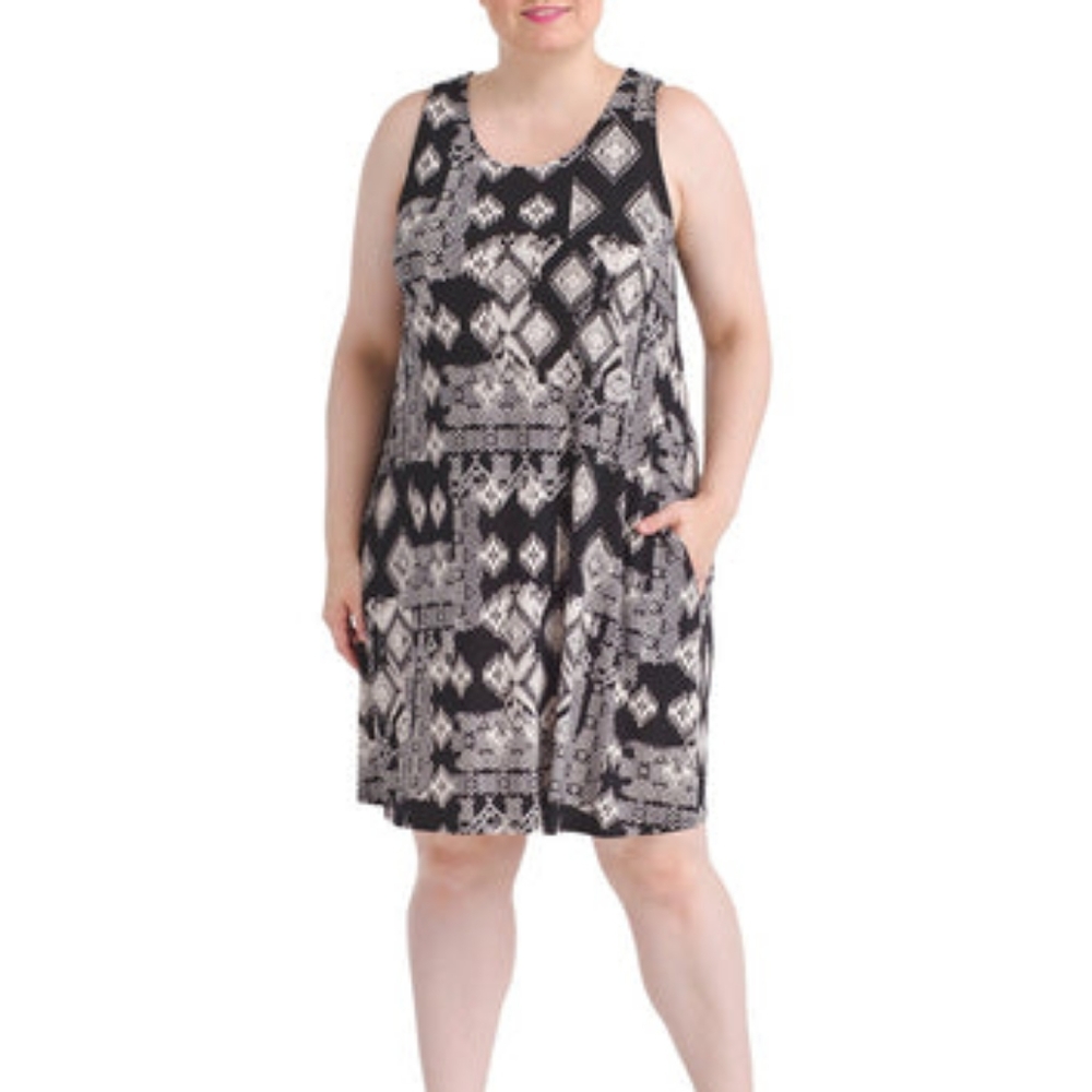 Karen Kane Geo Print Chloe Dress